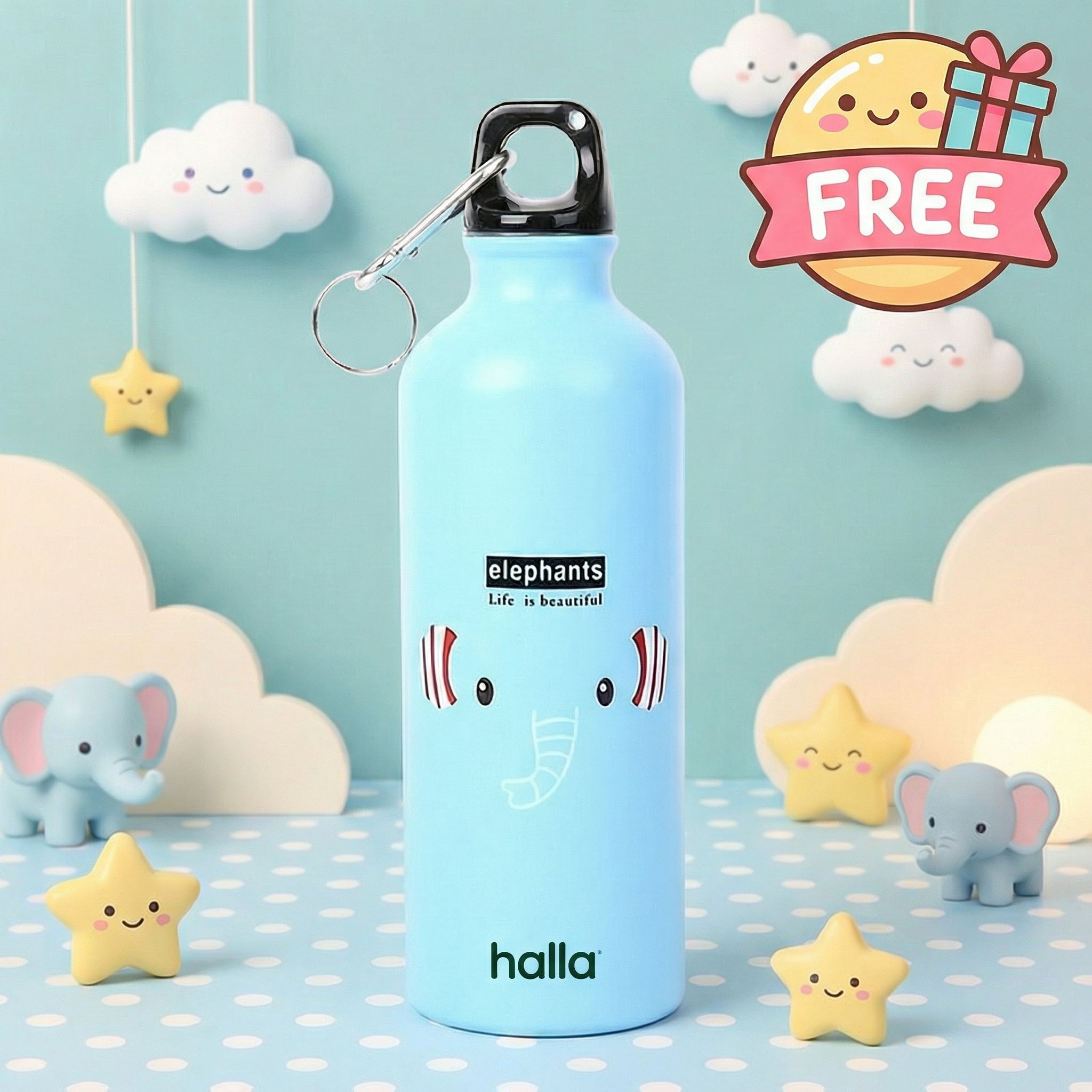 Cartoon Animal Stainless Steel Water Bottles