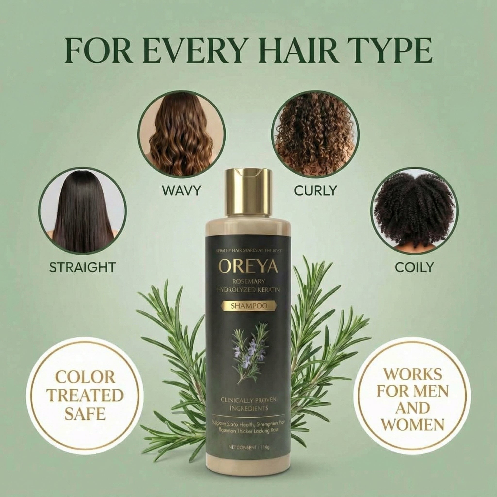 Oreya™ Growth Support Shampoo